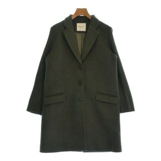 フリークスストア(FREAK'S STORE)のFREAK'S STORE フリークスストア チェスターコート S 緑 【古着】【中古】(チェスターコート)