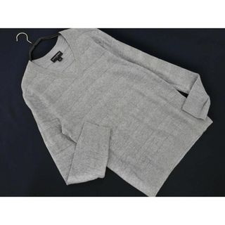 バナナリパブリック(Banana Republic)のBANANA REPUBLIC バナナリパブリック Vネック ニット セーター sizeS/グレー ◇■ メンズ(ニット/セーター)