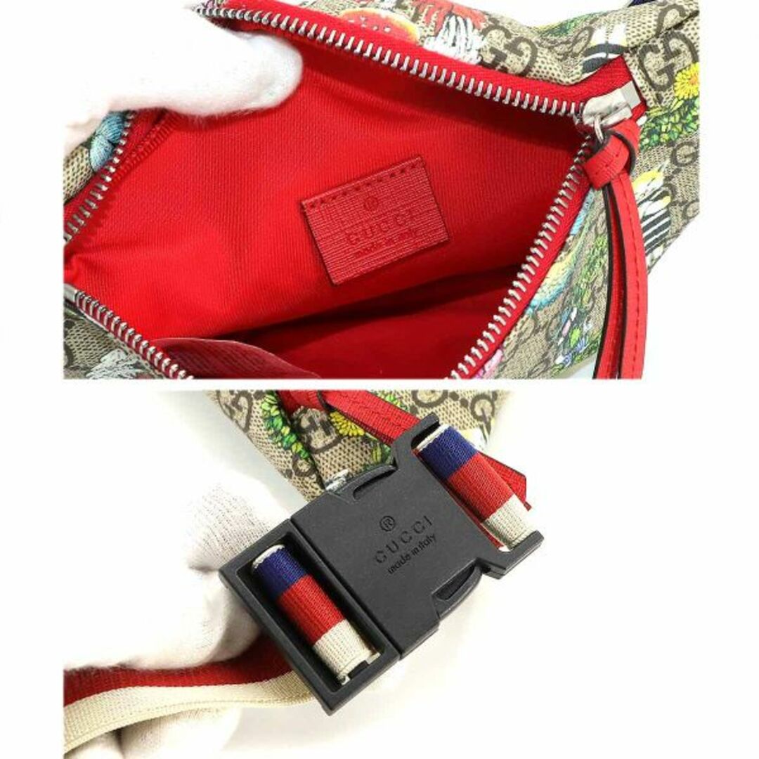 Gucci(グッチ)の未使用 展示品 グッチ GUCCI GGスプリーム チルドレンズ ボディ バッグ ベージュ マルチカラー 502095 ヒグチユウコ VLP 90225441 レディースのバッグ(ボディバッグ/ウエストポーチ)の商品写真