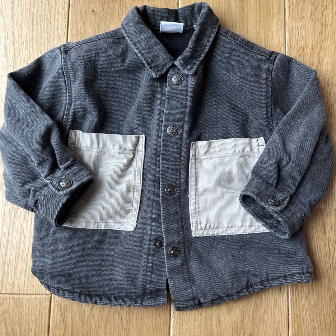 ZARA KIDS(ザラキッズ)のzarababy zara kids12-18m 86 デニムジャケット　 キッズ/ベビー/マタニティのキッズ服男の子用(90cm~)(ジャケット/上着)の商品写真