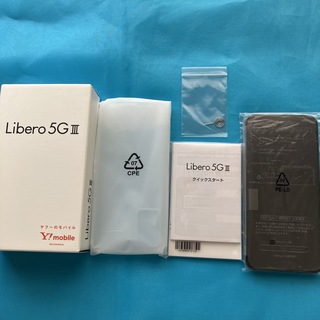 ［新品］Libero 5G III ブラック 64GB(スマートフォン本体)