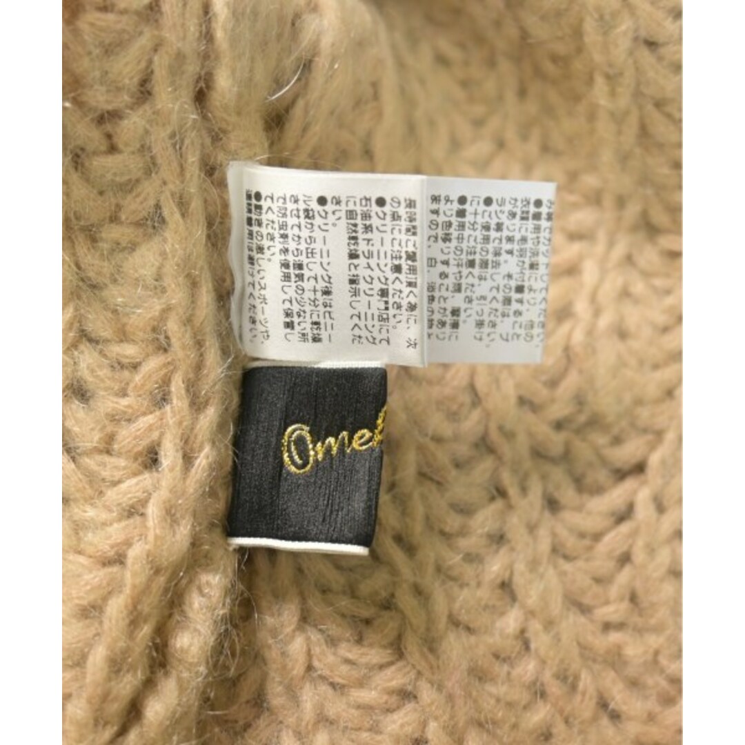 Omekashi(オメカシ)のOmekashi オメカシ ニット・セーター F ベージュ 【古着】【中古】 レディースのトップス(ニット/セーター)の商品写真