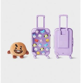 ビーティーイシビル(BT21)のBT21 BIG&TINYミニキャリアバッグドールセットSHOOKY(K-POP/アジア)