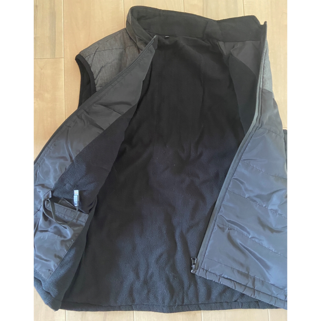電熱ベスト防寒着 電熱ジャケットヒーターベスド　加熱ベスト　温度3階段調整2XL メンズのジャケット/アウター(ダウンベスト)の商品写真