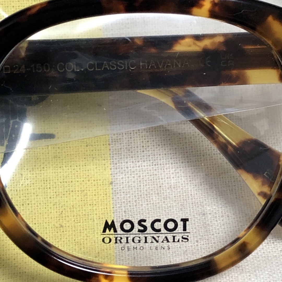 MOSCOT(モスコット)のMOSCOT モスコット 正規品 LEMTOSH サイズ52＋偽物判別解説 メンズのファッション小物(サングラス/メガネ)の商品写真