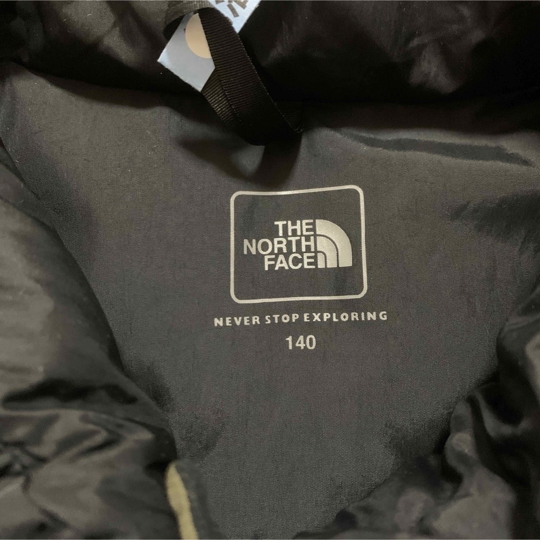 THE NORTH FACE(ザノースフェイス)の美品　THE NORTH FACE ヌプシダウンジャケット　140 キッズ/ベビー/マタニティのキッズ服男の子用(90cm~)(ジャケット/上着)の商品写真