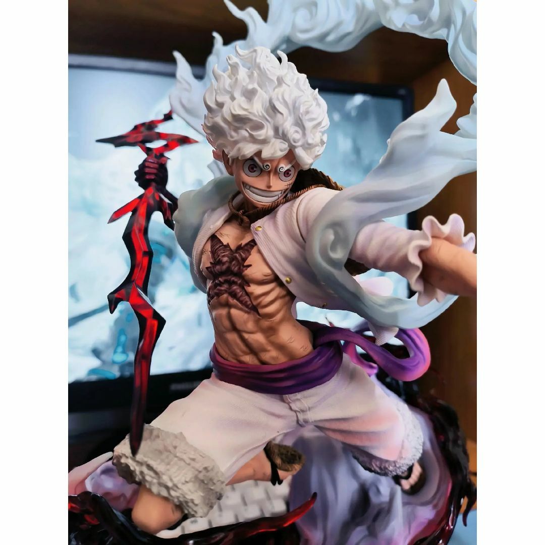 ワンピース ニカ ルフィ ギア5 フィギュア ガレージキット 塗装 ワンピース ニカ ルフィ ギア5 フィギュア ガレージキット 塗装