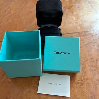 ティファニー(Tiffany & Co.)のティファニー　リングケース　空箱　指輪(小物入れ)