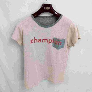 チャンピオン(Champion)のChampion レディース チャンピオン Tシャツ/カットソー(半袖/袖無し)(Tシャツ(半袖/袖なし))