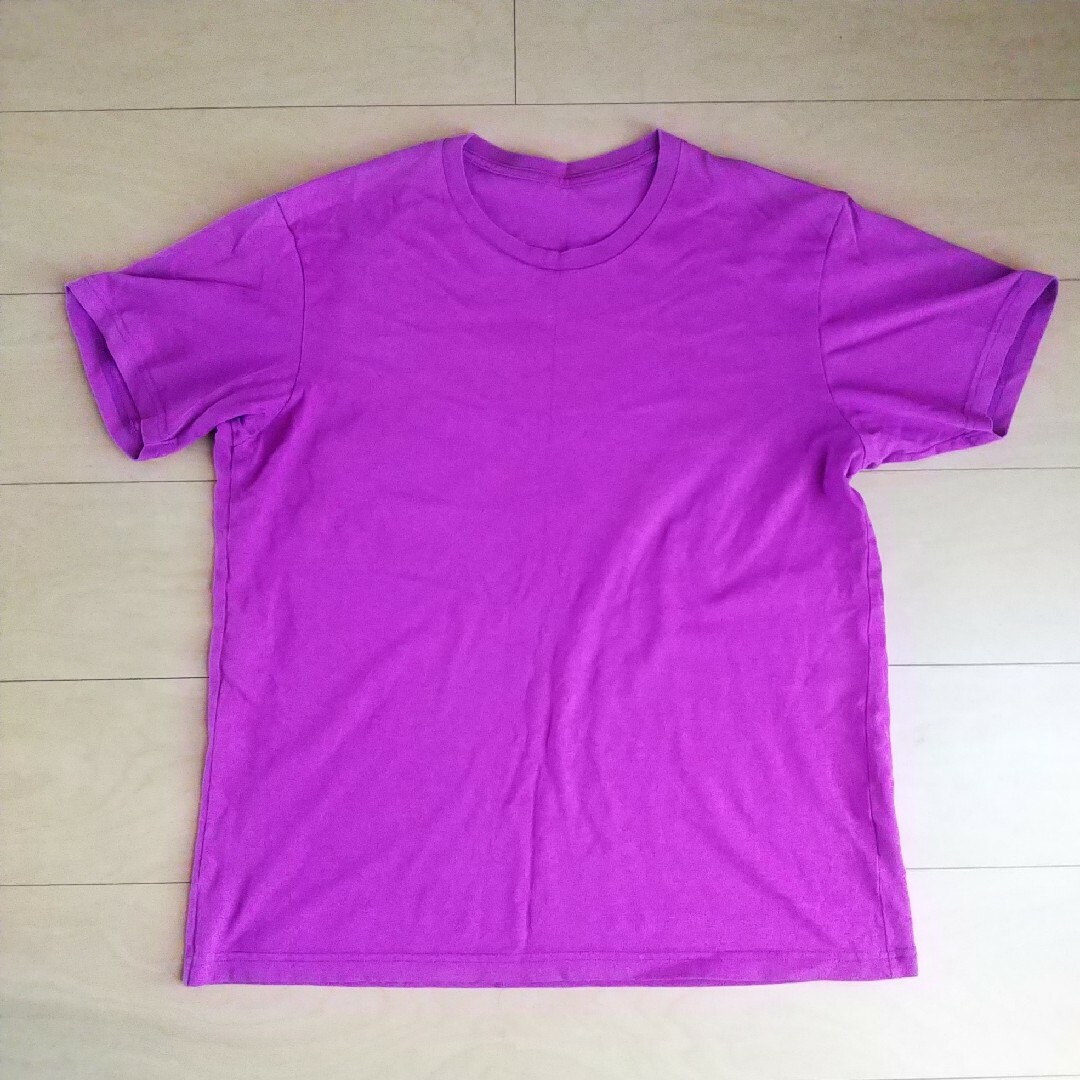 UNIQLO(ユニクロ)のユニクロTシャツ （パープル） メンズのトップス(Tシャツ/カットソー(半袖/袖なし))の商品写真