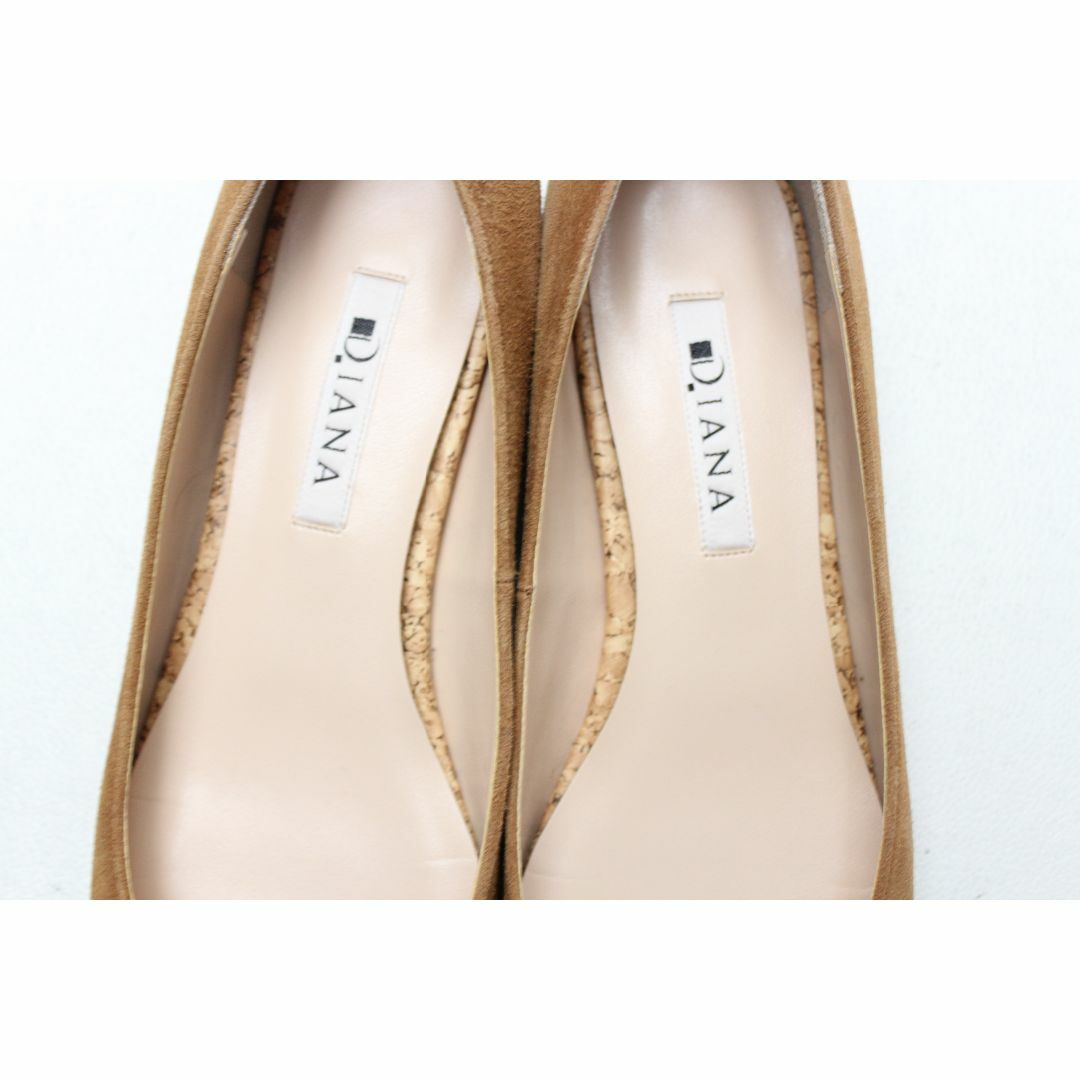 DIANA(ダイアナ)の65■DIANA ダイアナ ポインテッドフラットパンプス(23ｃｍ)美品 レディースの靴/シューズ(ハイヒール/パンプス)の商品写真