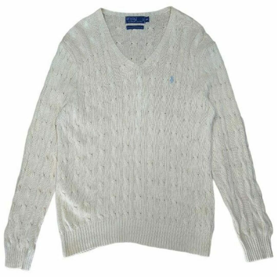 Ralph Lauren - ポロラルフローレン シルク100% Vネック Ralph Lauren - ポロラルフローレン シルク100% Vネック