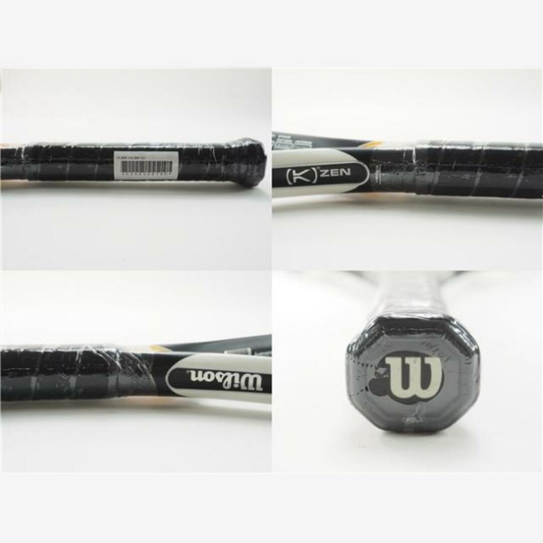 wilson(ウィルソン)の中古 テニスラケット ウィルソン K ゼン 110 2007年モデル (G1)WILSON K ZEN 110 2007 硬式テニスラケット スポーツ/アウトドアのテニス(ラケット)の商品写真