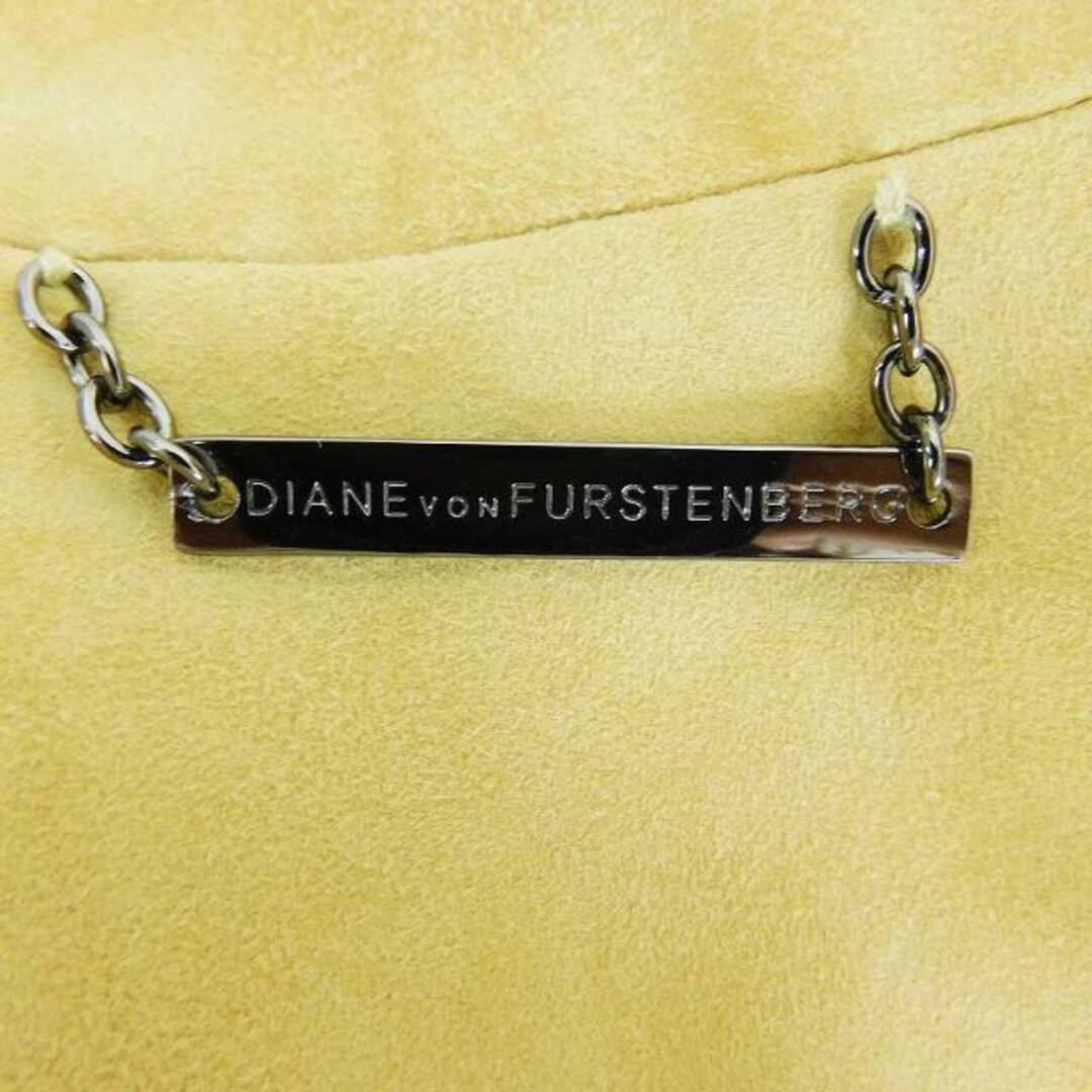 DIANE von FURSTENBERG(ダイアンフォンファステンバーグ)のダイアンフォンファステンバーグ テーラードジャケット スエード 4 ベージュ レディースのジャケット/アウター(その他)の商品写真