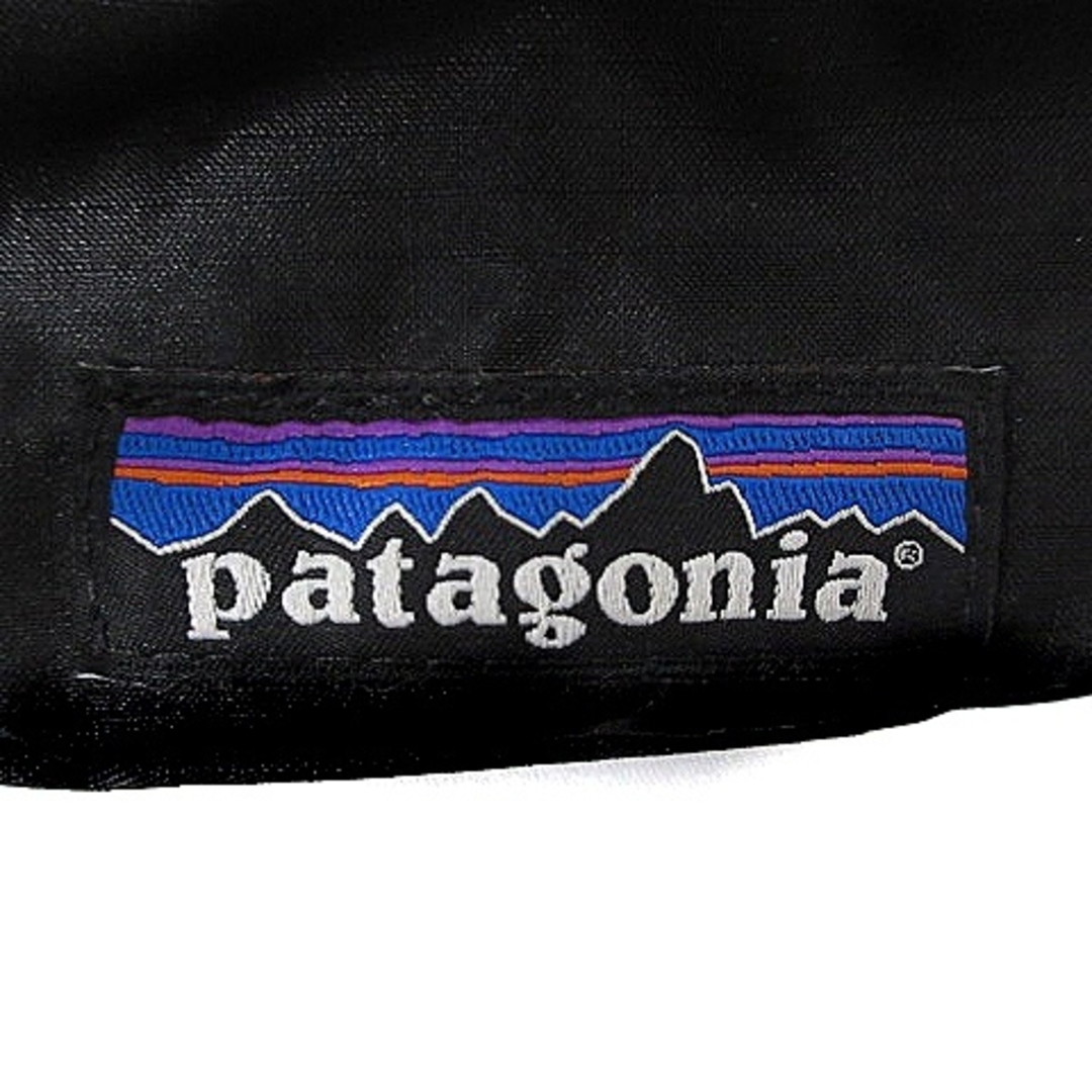 patagonia(パタゴニア)のパタゴニア ボディバッグ ウエストポーチ ミニ ファスナー ロゴ 無地 黒 鞄 メンズのバッグ(ボディーバッグ)の商品写真