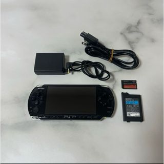 プレイステーションポータブル(PlayStation Portable)のPSP-3000 ブラック(携帯用ゲーム機本体)