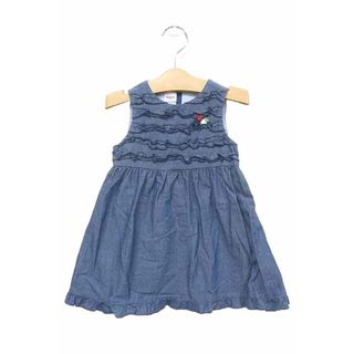 ファミリア(familiar)の【中古】familiar ファミリア  子供服 女の子 ワンピース　ノースリーブ サイズ100 キッズ(ワンピース)