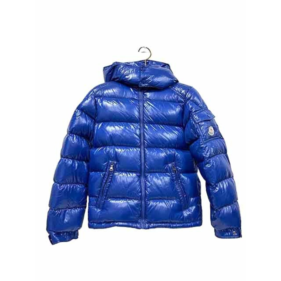 MONCLER(モンクレール)の【中古】MONCLER モンクレール  子供服  152cm　ブルー　男の子　ジュニアサイズ　秋冬　ダウンジャケット キッズ/ベビー/マタニティのキッズ服男の子用(90cm~)(ジャケット/上着)の商品写真