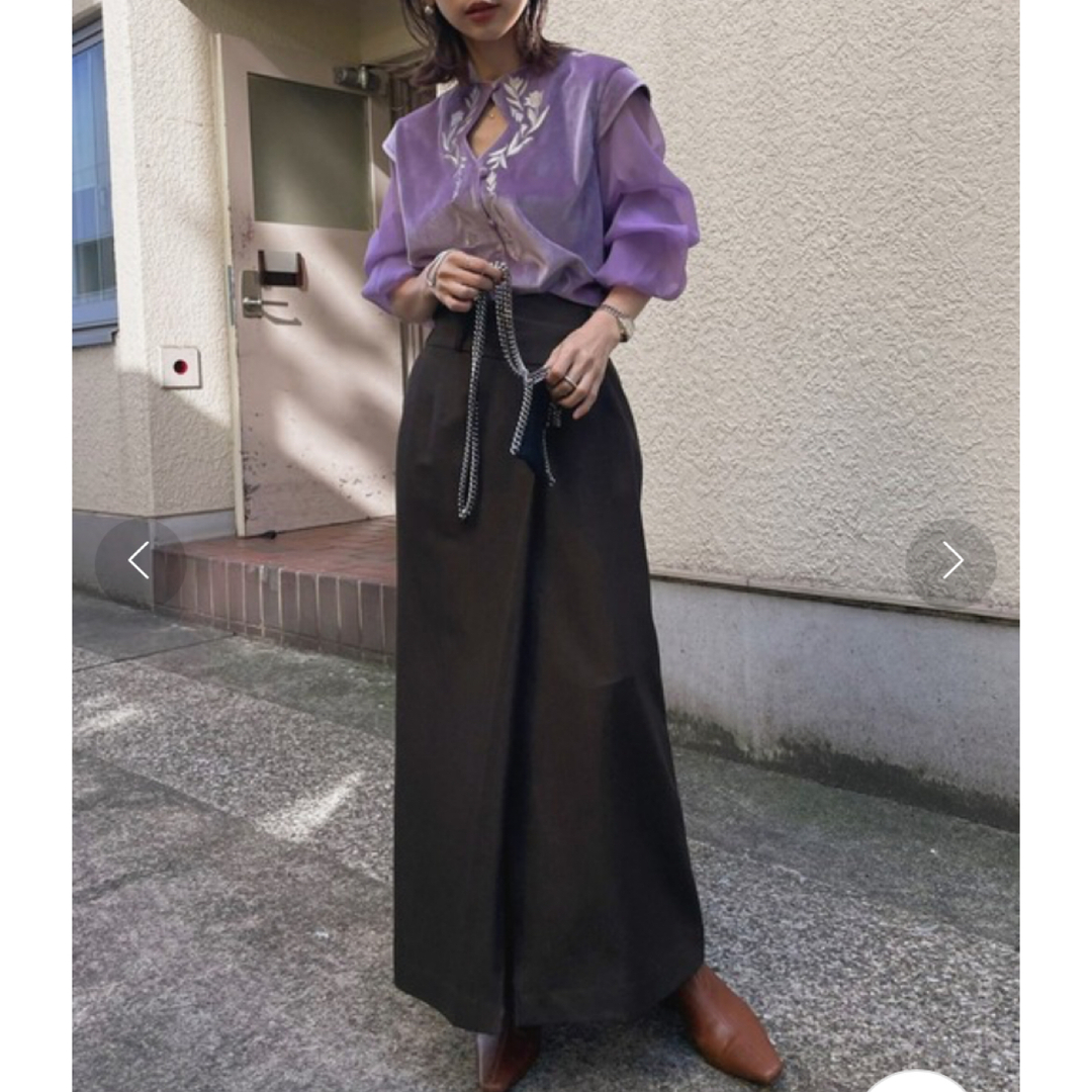 Ameri VINTAGE - Ameri AURORA TWILL WRAP SKIRT Sサイズの通販 Ameri VINTAGE - Ameri AURORA TWILL WRAP SKIRT Sサイズの通販