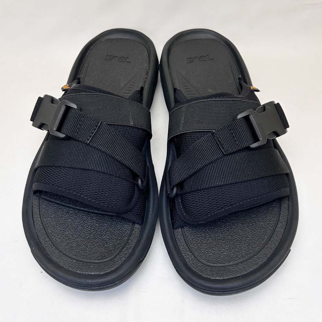 Teva(テバ)の新品 テバ メンズサンダル ハリケーン バージ スライド ブラック 25.0cm メンズの靴/シューズ(サンダル)の商品写真