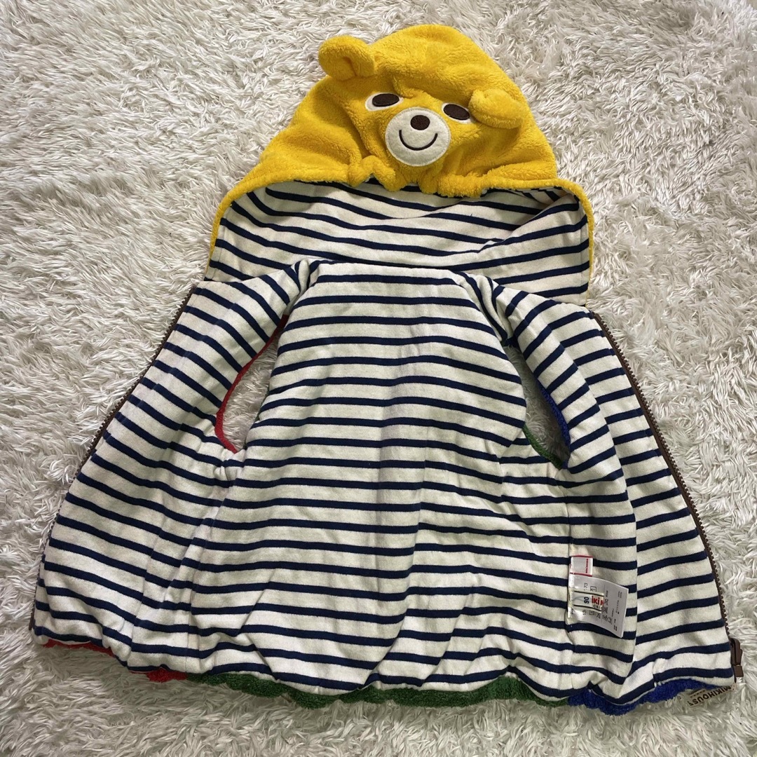 mikihouse(ミキハウス)のmikihouse フリースベスト　90cm キッズ/ベビー/マタニティのキッズ服男の子用(90cm~)(ジャケット/上着)の商品写真