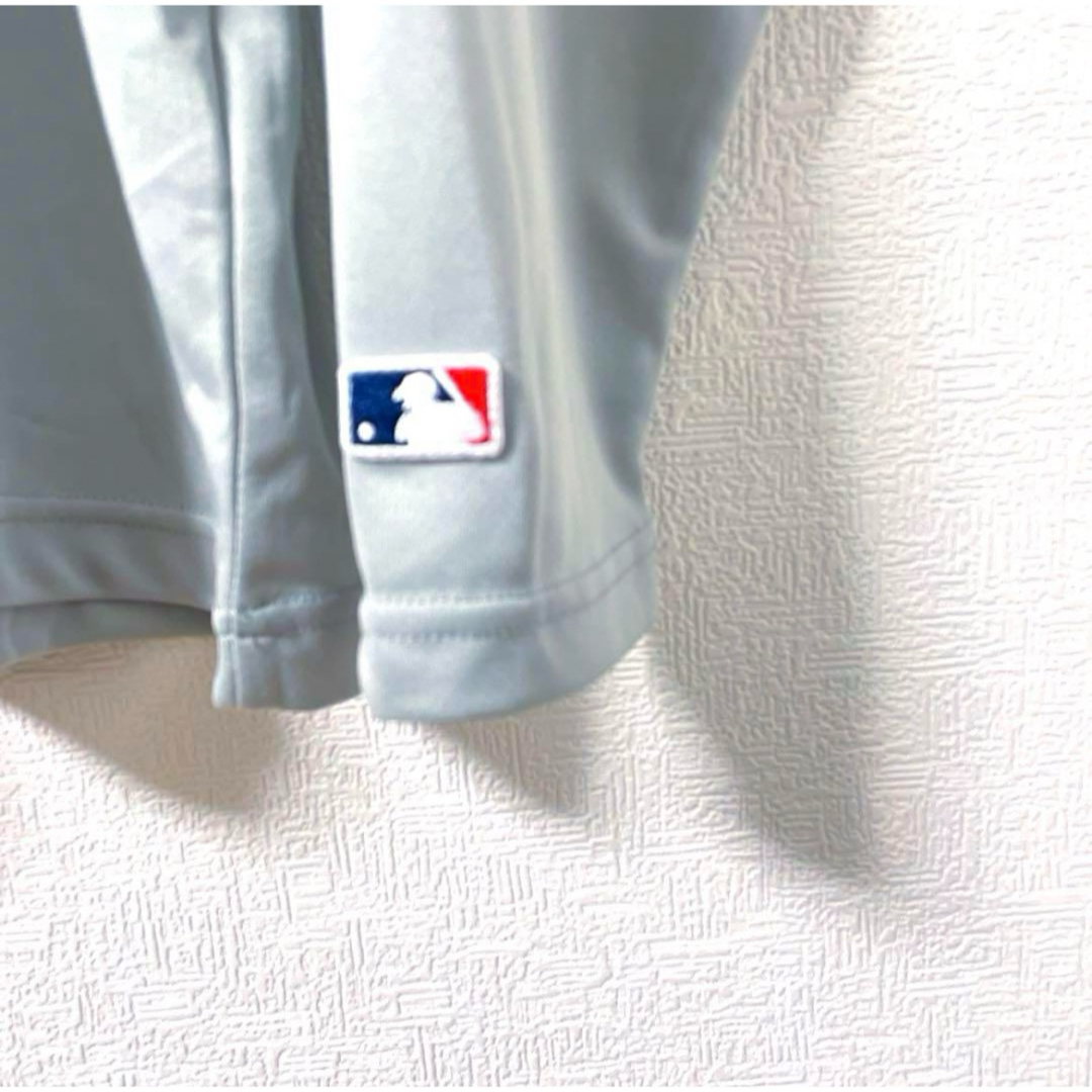 MLB(メジャーリーグベースボール)のMLB ロサンゼルス　ドジャース ロンＴ シャツ メッシュ　XL 大谷翔平　 メンズのトップス(Tシャツ/カットソー(七分/長袖))の商品写真