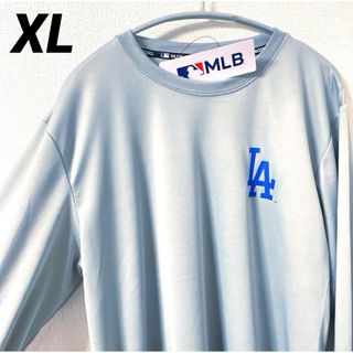 メジャーリーグベースボール(MLB)のMLB ロサンゼルス　ドジャース ロンＴ シャツ メッシュ　XL 大谷翔平　(Tシャツ/カットソー(七分/長袖))