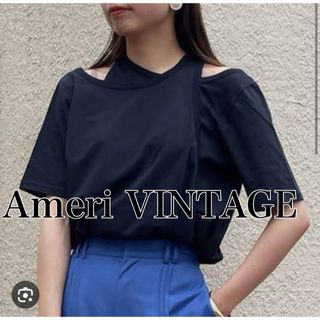 Ameri VINTAGE - MEDI KNIT BUSTIER COMBI TEEの通販 by A｜アメリ