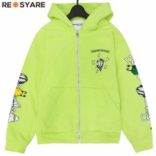 クロムハーツ(Chrome Hearts)の美品 クロムハーツ 22AW MATTY BOY PPO HRDWR GRN HD ZIP マッティボーイ 裏 サーマル ダガープル スウェット プルオーバー パーカー 46283(パーカー)