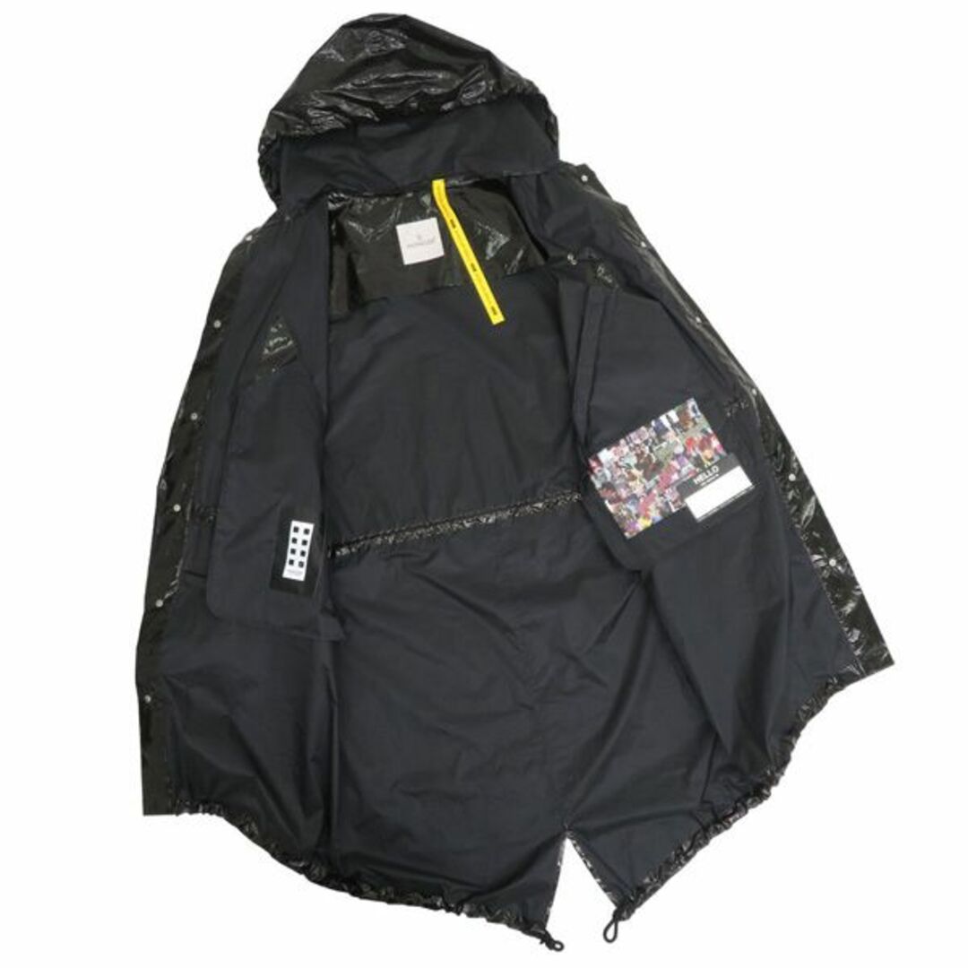 MONCLER(モンクレール)の美品 モンクレール ジーニアス パームエンジェルス SID ロゴワッペン バックプリント フィッシュテール モッズ コート ジャケット 46288 メンズのジャケット/アウター(モッズコート)の商品写真