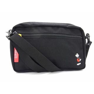 マンハッタンポーテージ(Manhattan Portage)の■新品■未使用■ Manhattan Portage マンハッタンポーテージ ディズニーコラボ ミッキー ナイロン ショルダーバッグ ブラック系 BI0965 (ショルダーバッグ)