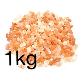 ヒマラヤ岩塩 食用　ピンクソルト 天然 1kg ミル用 小粒 3-5mm(その他)