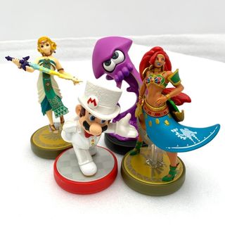 アミーボ amiibo　4体セット  まとめ売り　マリオ ゼルダ スプラトゥーン(ゲームキャラクター)