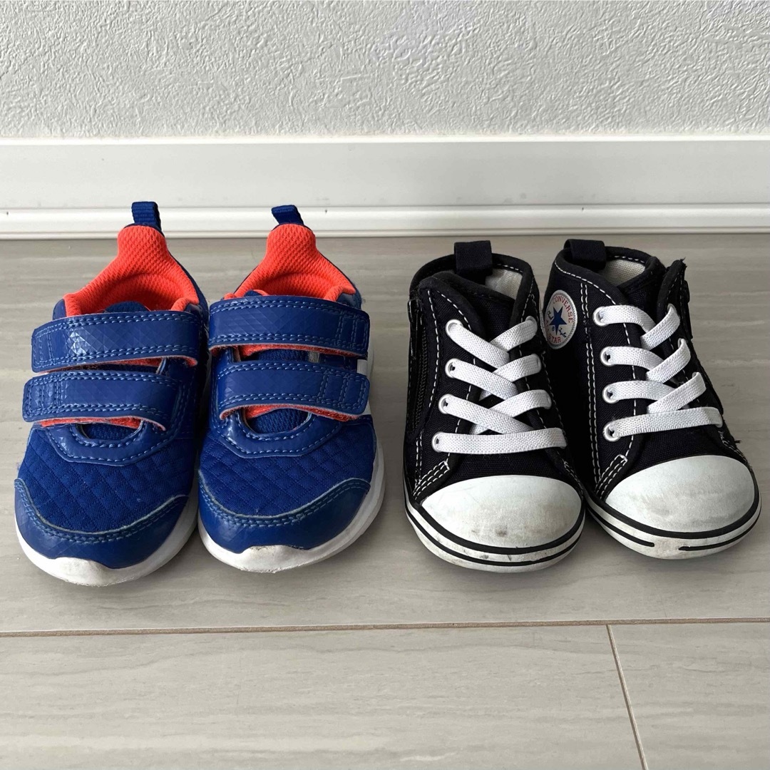 CONVERSE(コンバース)のCONVERSE adidas 2足 12cm ベビー キッズ シューズ キッズ/ベビー/マタニティのベビー靴/シューズ(~14cm)(スニーカー)の商品写真