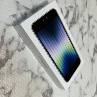 アイフォーン(iPhone)のアップル iPhoneSE 第3世代 64GB スターライト(スマートフォン本体)