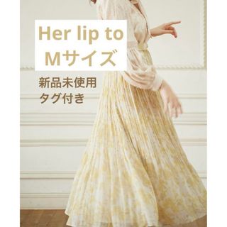 ハーリップトゥ(Her lip to)のPleated Chiffon Long Skirt(ロングスカート)