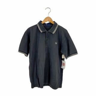 MONCLER モンクレール ポロシャツ サイズ:S 21SS ワンポイント アイコンロゴ 半袖 鹿の子 (G10918A72900 84556) カノコ グレー カットソー トップス カジュアル ブランド 【メンズ】