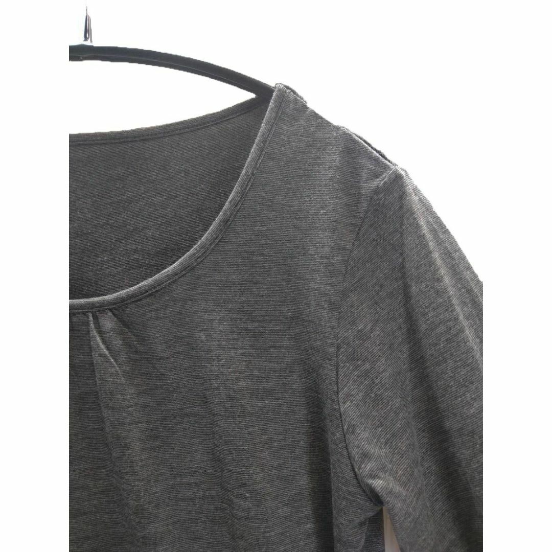 SS0116◆新品 アンダーシャツ 2P 無地 フィッシュテール 丸首 Lサイズ レディースの下着/アンダーウェア(アンダーシャツ/防寒インナー)の商品写真