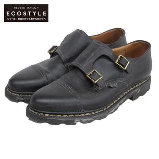 パラブーツ(Paraboot)のパラブーツ Paraboot パラブーツ ウィリアム レザー ダブルモンクシューズ メンズ ブラック 7 1/2 981412 7 1/2(その他)