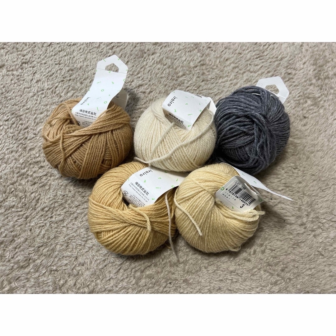 YUNLEO様専用　iroiro wool(2・3・4・5・48番) ハンドメイドの素材/材料(各種パーツ)の商品写真