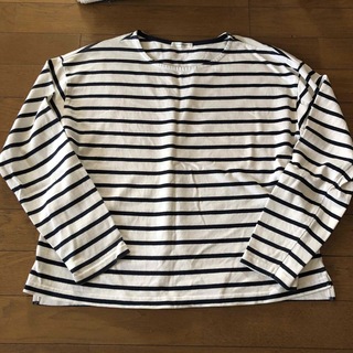 ハニーズ(HONEYS)のcomfort basic  ボーダーロンT  Lサイズ(Tシャツ(長袖/七分))