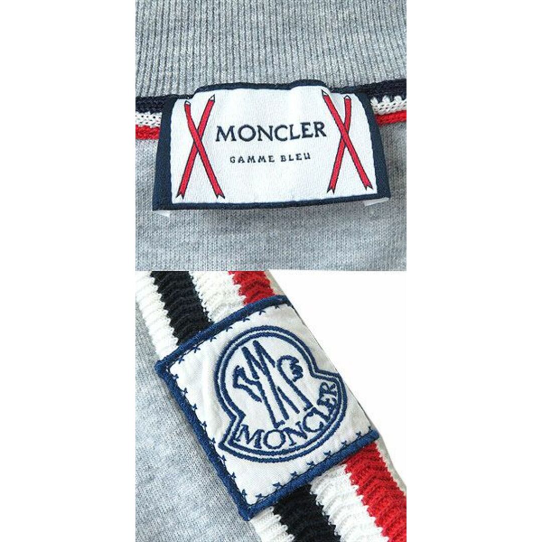 MONCLER - 良品△正規品 モンクレール ガムブルー MAGLIA GIROCOLLO