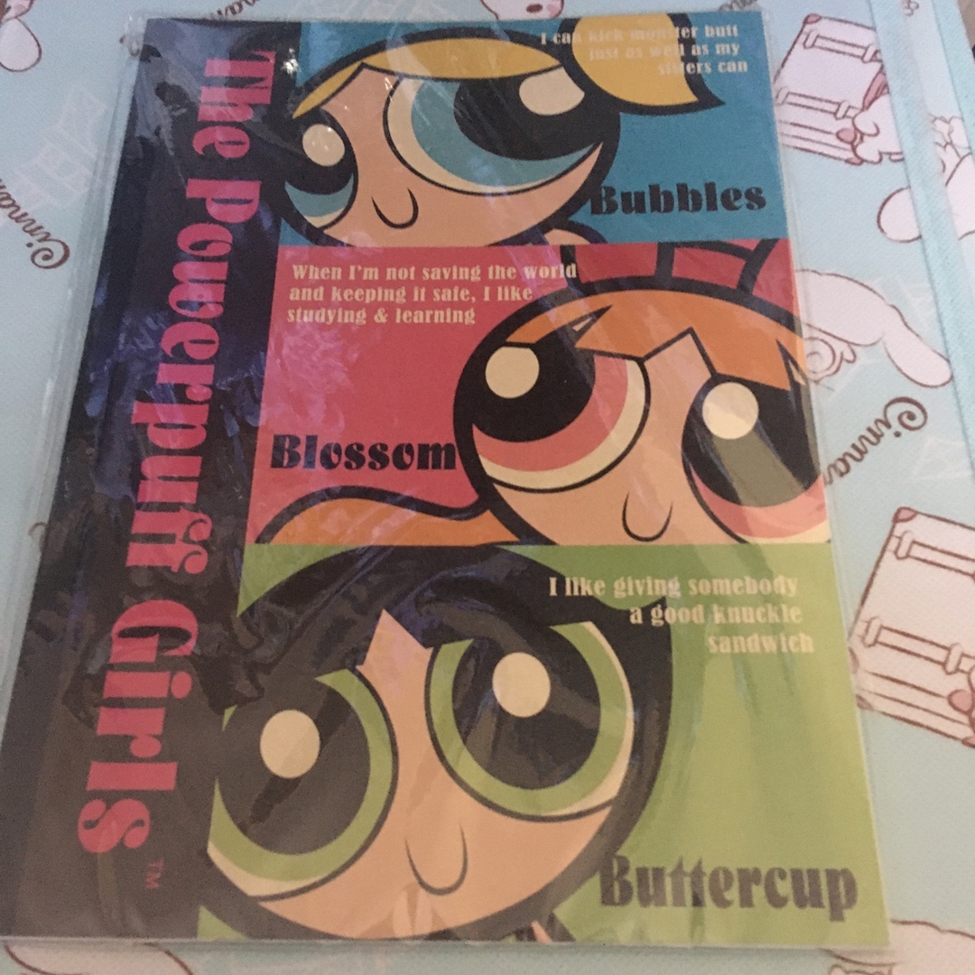 カミオジャパン(カミオジャパン)のパワーパフガールズ ノート3点セット インテリア/住まい/日用品の文房具(ノート/メモ帳/ふせん)の商品写真