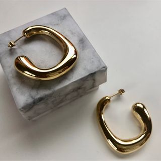 stainless Distorted hoop pierce ¥3.500(ピアス)