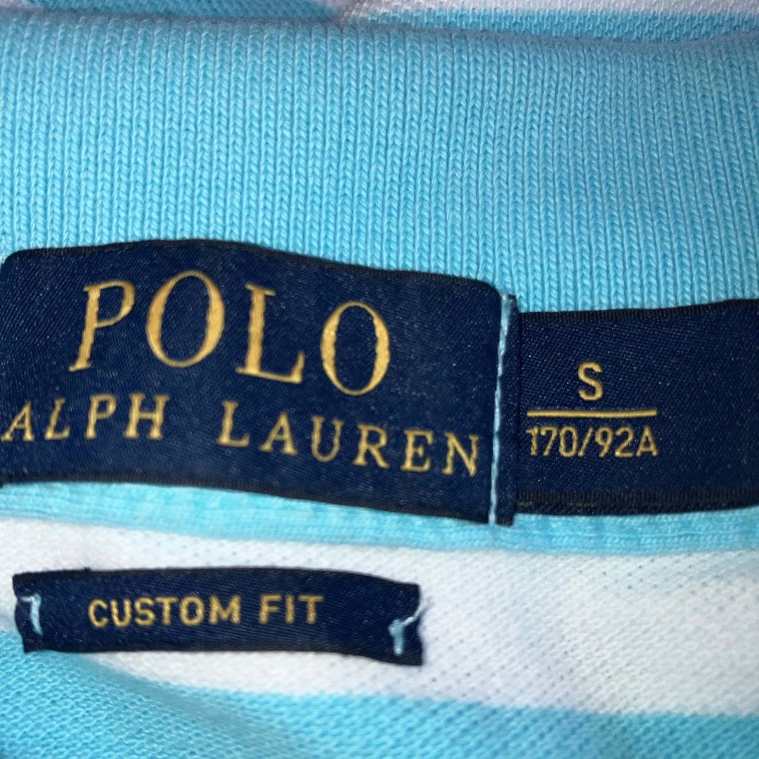 POLO RALPH LAUREN(ポロラルフローレン)のポロラルフローレンコットンボーダーポロシャツ メンズのトップス(ポロシャツ)の商品写真