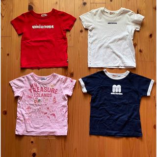 ミキハウス(mikihouse)のミキハウス　Tシャツ　100  4枚(Tシャツ/カットソー)