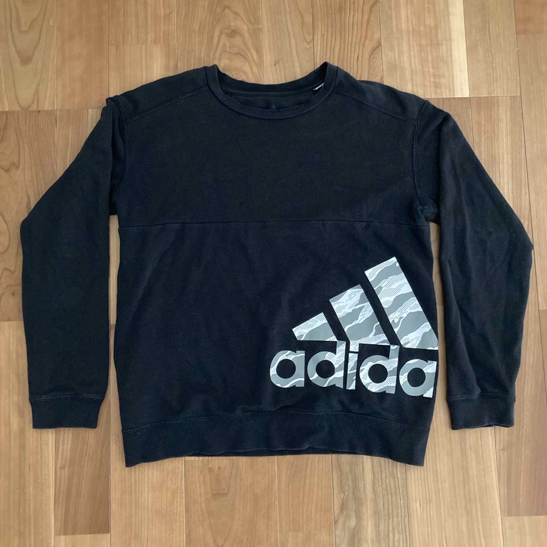 adidas(アディダス)のadidas トレーナー　150cm キッズ/ベビー/マタニティのキッズ服男の子用(90cm~)(Tシャツ/カットソー)の商品写真