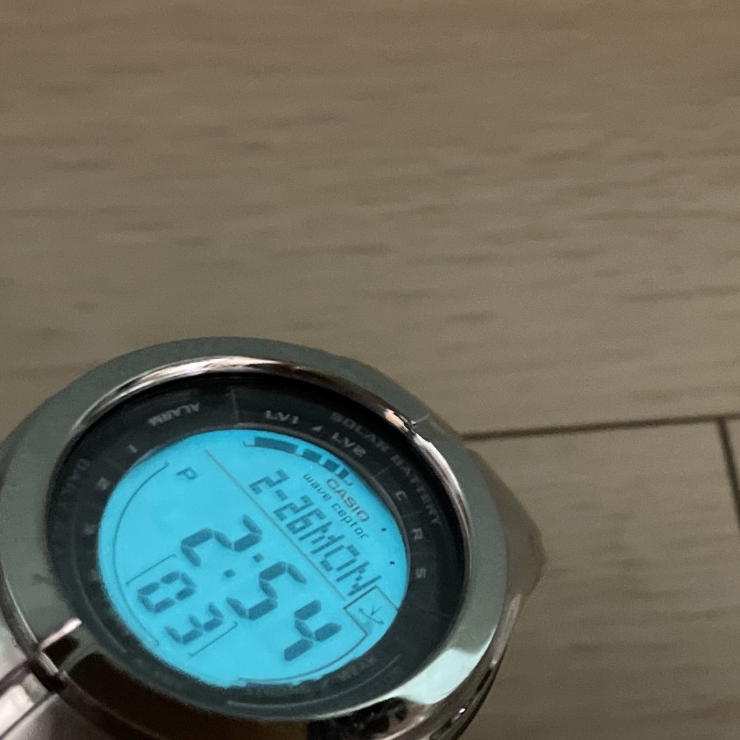 CASIO - 【電波時計】CASIO waveceptor ILLUMINATOR 腕時計の CASIO - 【電波時計】CASIO waveceptor ILLUMINATOR 腕時計の