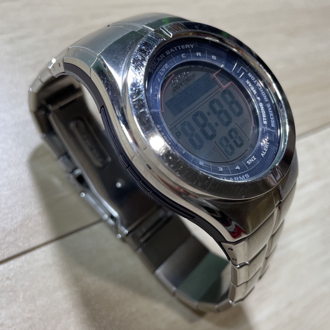 CASIO - 【電波時計】CASIO waveceptor ILLUMINATOR 腕時計の CASIO - 【電波時計】CASIO waveceptor ILLUMINATOR 腕時計の