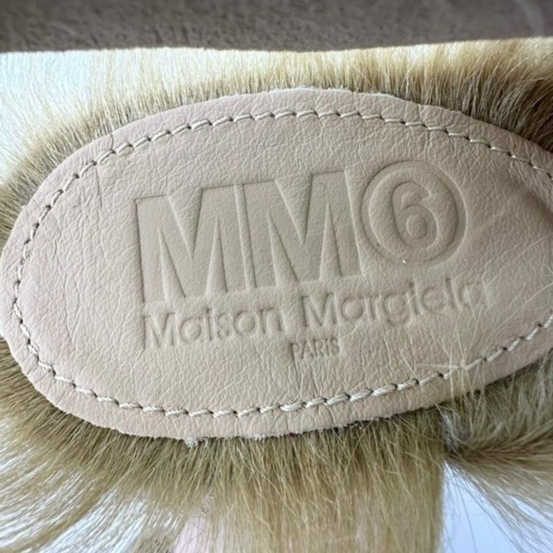 MM6 - 未使用品 エムエムシックス MM6 ファー パンプス 36 MM6 - 未使用品 エムエムシックス MM6 ファー パンプス 36